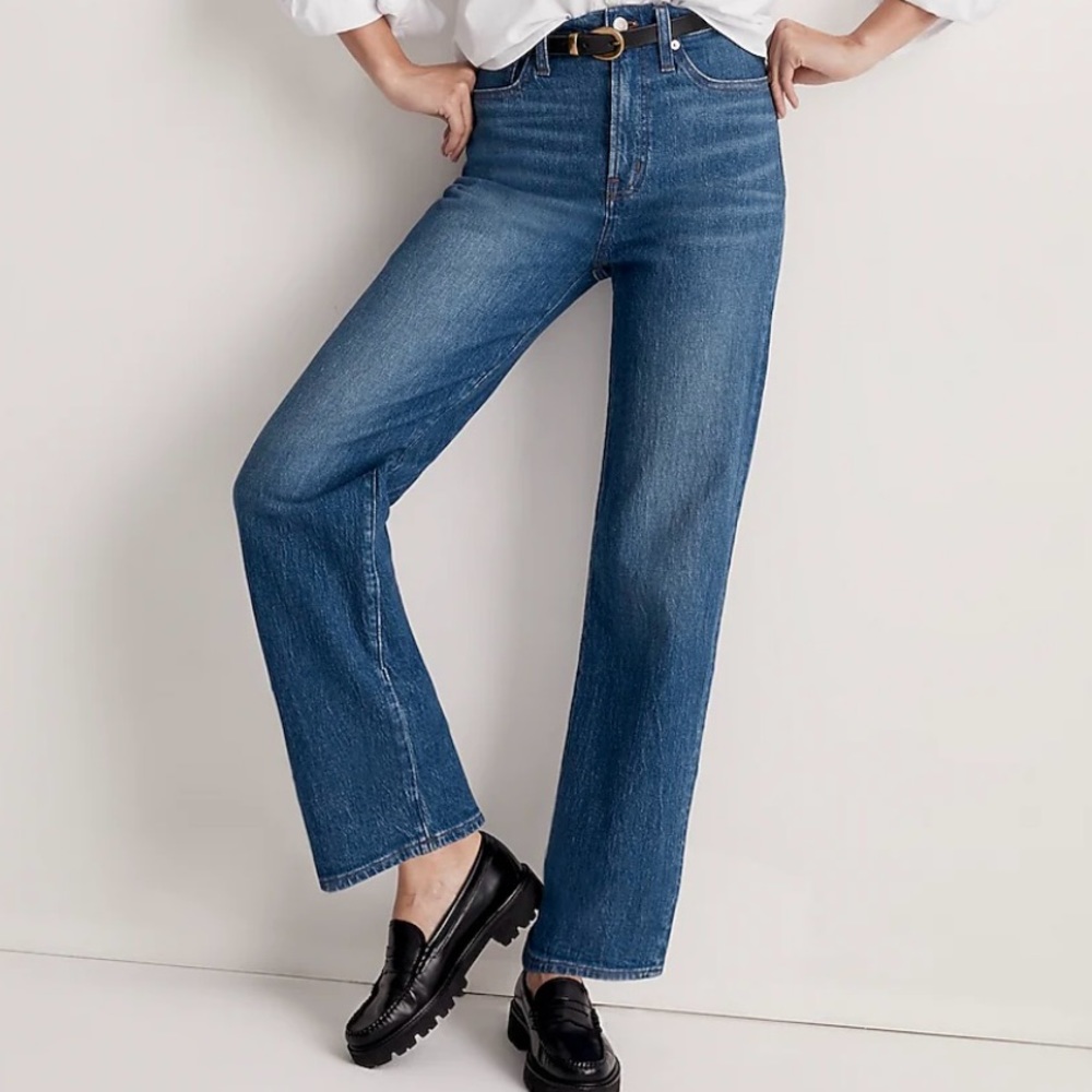 The Tall Perfect Vintage Wide-Leg Jean in Leifland Wash ALTERED